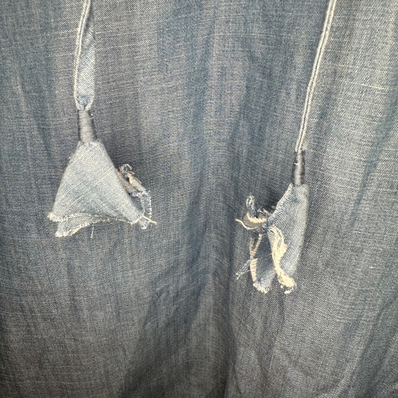 Vineyard Vines Chambray Casual Dress Size 00 - Picture 5 of 6